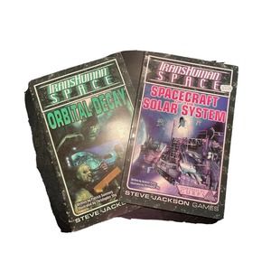 SJG GURPS Transhuman Space Orbital Decay And Spacecraft Of The Solar System RPG